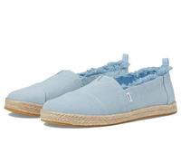 TOMS Fille Alpargata Rope, Pastel Blue Washed Denim, 36.5 EU