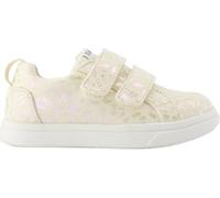 TOMS Fille Cruz Double Strap Baskets Auto-agrippantes, Natural Iridescent Leopard, 3 UK Child
