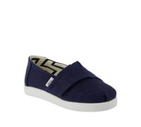 TOMS Garçon Unisex Kinder Alpargata Classic Semelle de Mocassin, Toile Heritage Navy, 22 EU