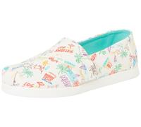 TOMS Girl's Alpargata Classic Slip-on Espadrille, Blanc, 5 UK