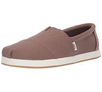 TOMS Homme ALP FWD Semelle de Mocassin, Toile de Coton recyclé Gris Taupe, 46 EU