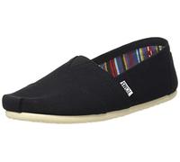 TOMS Homme Alpargata Espadrille, Black Black Canvas 001, 42.5 EU