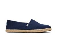 TOMS Homme Alpargata Rope Classic Semelle de Mocassin, Blue Navy, 44.5 EU