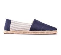 TOMS Homme Alpargata Rope Classic Semelle de Mocassin, Stripes Blue Navy, 44 EU