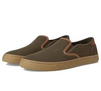 TOMS Homme Basse Basket, Canteen Heritage Canvas PU Trim, 44.5 EU
