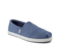 TOMS Homme Dark Sky Subtle Stripe Basket, Bleu, 47 EU