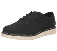 TOMS Homme Navi Trvl Lite Oxford Tissu, Cuir Noir, 44.5 EU