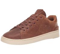 TOMS Homme TRVL Lite 2.0 Low Basket, Marron Clair/Cuir, 47.5 EU