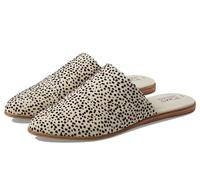 TOMS Jade, Semelle de Mocassin, Fog Flocked Mini Cheetah,