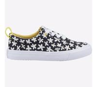 Toms Junior Filles Fenix Lacet Floral Baskets Mode Décontracté Noir Jaune