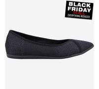 Toms Katie Femmes à Enfiler Ballerine Coton Chaussure Noir