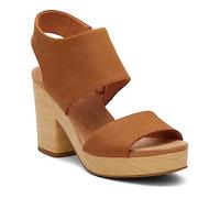 TOMS Majorca Platform Sandale à talon Femme, Tan, 41 EU