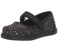 TOMS Mary Jane, Chaussure Baby, Black Foil Dot Microfiber,