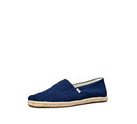 TOMS MEN ALPARGATA ROPE Navy Slubby Woven UK6