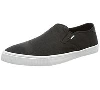 TOMS MEN BAJA Black Heritage Canvas UK7.5