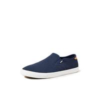TOMS MEN BAJA Navy Heritage Canvas UK10.5