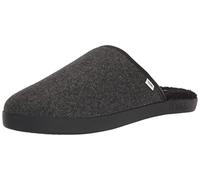 TOMS Men's Harbor Slipper, Double noir., 39 EU
