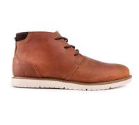 TOMS Men's Navi Chukka Boot, Topaz Brown Water Resistant Leather, 40 EU