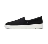 Toms Men's Trvl Lite Alpargata Sneaker, Black Heritage Canvas, 39 EU
