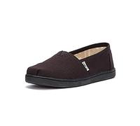 TOMS Mixte Enfant Alpargata Core Loafers-shoes, Noir, 36 EU