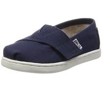TOMS Mixte enfant Alpargata Core Mocassin plat, Bleu Marine, 30 EU