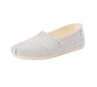 TOMS Mocassins Plats Alpargata Cloudbound pour Femme, Gaufres Ultimate Grey Repreve, 38 EU