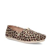 TOMS Mocassins Plats Alpargata Cloudbound pour Femme, Imprimé léopard Beige, 37 EU