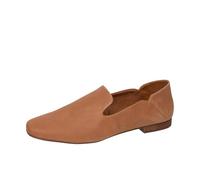 TOMS Mocassins Plats Lara pour Femme, Brown Sugar Leather, 36 EU