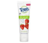 Tom's Of Maine Dentifrice Naturel Au Fluorure Pour Enfants, Fraise Rigolote, 144 G