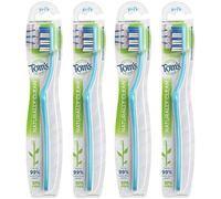 Tom's Of Maine Naturally Clean Lot De 4 Brosses À Dents Souples