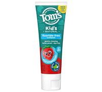 Tom's of Maine - Sans fluorure - Dentifrice pour enfants Anticavity, dentifrice pour enfants, dentifrice naturel, fraise Silly, 144 g