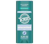 Tom's of Maine Unscented Déodorant naturel pour homme et femme, sans aluminium, 90 ml