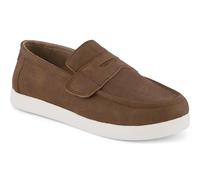 TOMS Oliver Mocassins Plats en microsuède Caramel, Taille 34, Microsuède Caramel, 35 EU
