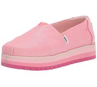 TOMS Plateforme Alpargata pour Fille, Rose, 5 UK