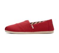 TOMS Chaussure basse ALPARGATA Coton recyclé Rouge Taille 36,5