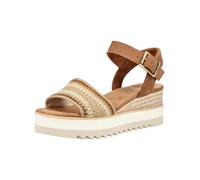 Toms - Diana Wedge Sandal - Femme - Chaussures - Brun - Taille: 39 EU