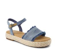 TOMS Sandales Abby pour femme, Denim ciel foncé, 37 EU