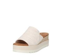TOMS Sandales 'DIANA MULE' beige / blanc cassé, Taille 42