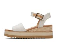 TOMS Sandales Diana pour femme, large largeur, Daim bleu ciel délavé