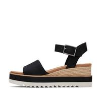 TOMS Sandales Diana pour femme, noir, 42 EU