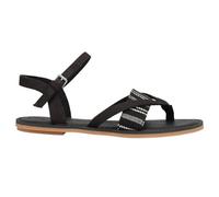 TOMS Sandales plates Lexie pour femme, Noir, 36.5 EU
