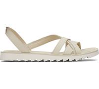 TOMS Sandales plates Rory pour femme, cuir brouillard/daim, 37 EU, Brouillard Cuir Su, 36.5 EU