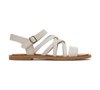 Toms Sephina Cuir Femmes Chic Mode Designer Sandales Grises