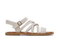 Toms Sephina Cuir Femmes Chic Mode Designer Sandales Gris