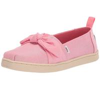 TOMS Tiny Alpargata Mocassins Plats pour Fille, Rose foncé 01, 4 UK Child