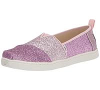 TOMS Tiny Alpargata Semelle de Mocassin, Violet/Rose, 21 EU