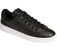 TOMS Homme TRVL Lite 2.0 Low Basket, Cuir Noir, 48 EU