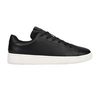 TOMS Homme TRVL Lite 2.0 Low Basket, Cuir Noir, 45 EU