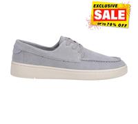 Toms Trvl Lite London Chaussures Homme Daim Décontracté Mode de Vie Slip Gris