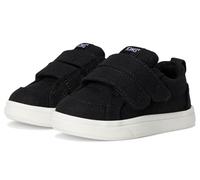 TOMS Mixte Enfant Cruz Double Strap Baskets Auto-agrippantes, Black Heritage Canvas, 35 EU